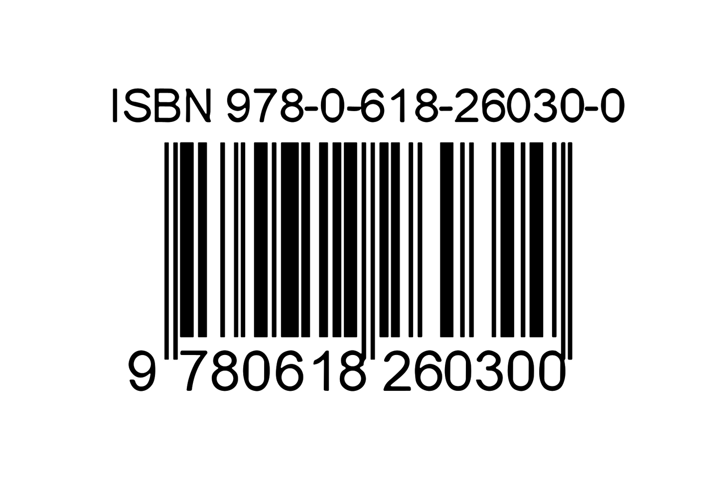isbn barcode